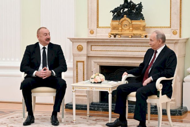 İlham Əliyev və Vladimir Putinin BAM veteranları ilə görüşü başlayıb -  CANLI