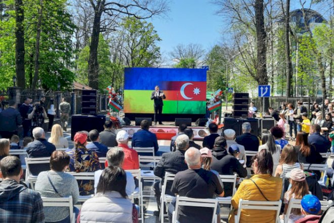 Ukraynada Azərbaycan Mədəniyyəti Günü qeyd edilib -  VİDEO