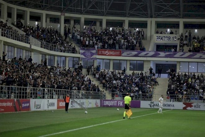 “Sumqayıt” – “Qarabağ” oyununda azarkeş rekordu  QEYDƏ ALINDI