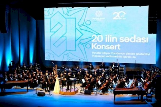 Heydər Əliyev Fondunun 20 illiyinə həsr olunan konsert keçirilib -  FOTO/VİDEO