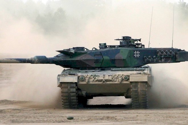 Rusiya ərazisi ilk dəfə olaraq Leopard-2 tankı ilə vuruldu  