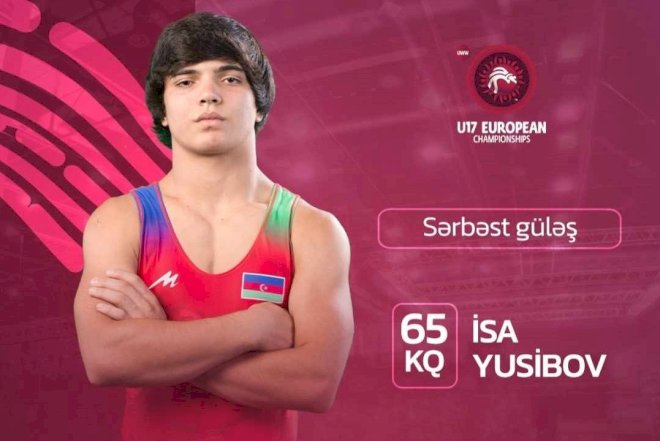 Azərbaycan güləşçisi Avropa çempionatının qızıl medalını qazanıb  