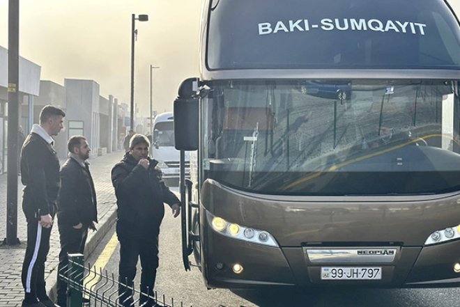 Bakı-Sumqayıt sərnişindaşıma avtobuslarında yeni tarif müəyyən edilib  