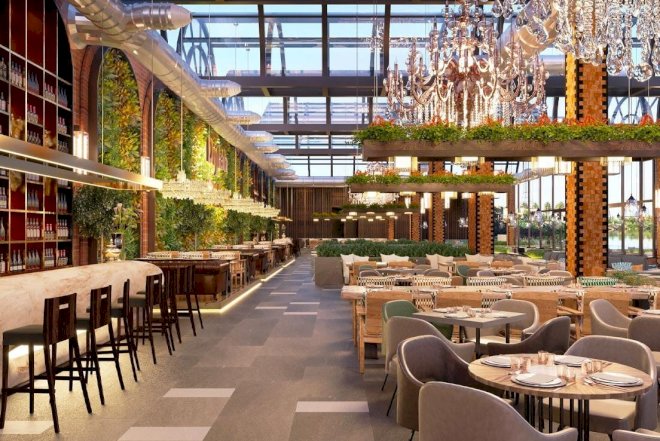 Qızlar tualetə görə restoran sahibini döydülər - FOTO