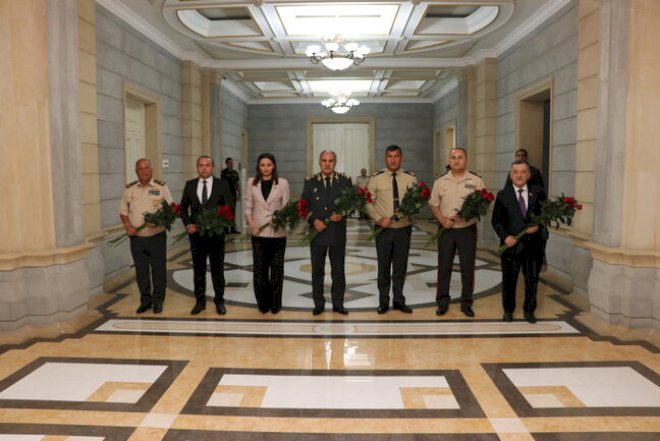 Hərbi Prokurorluqda Vətən Müharibəsi qəhrəmanları ilə görüş keçirilib FOTO