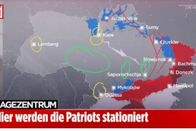Yeni "Patriot"lar Xarkov, Sumı, Nikolayev və Çerniqovu qoruya bilməyəcək -"BİLD"