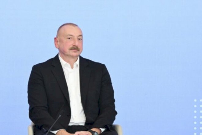ABŞ mediası İlham Əliyevin uşadakı çıxışından yazır - FOTOLAR