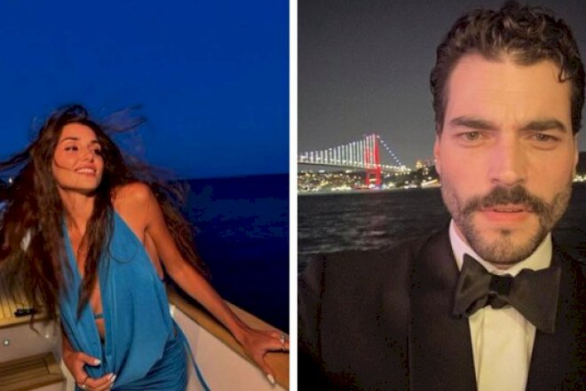 Hande Erçel və Akın Akınözü "Instagram"da bir-birlərini izləməyə başlayıblar 