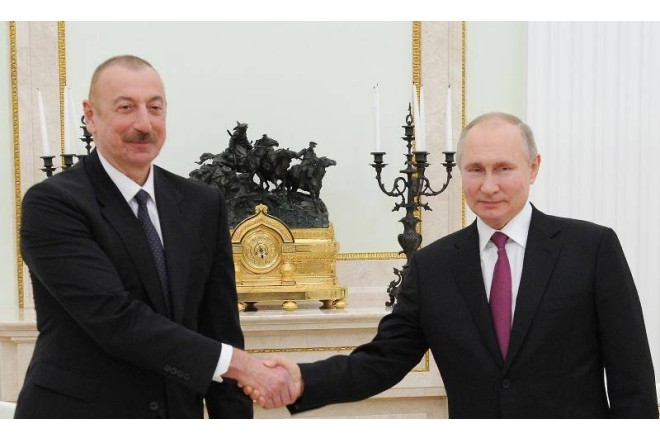 Putin Əliyevi BRİKS sammitinə dəvət edib 