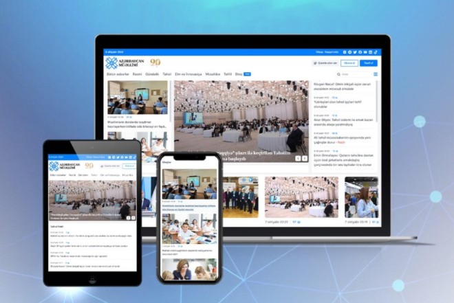 "Azərbaycan müəllimi" qəzetinin saytı yeniləndi