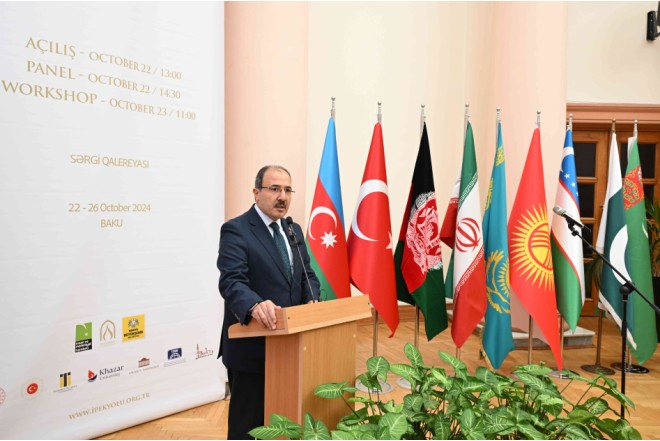 Bakıda beynəlxalq sərgi açılıb - FOTOLAR
