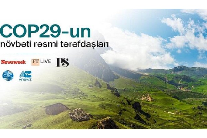 COP29-un media tərəfdaşları açıqlandı 