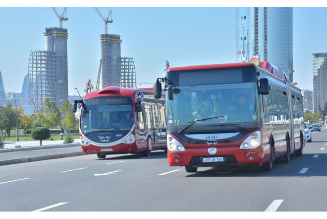 Bakıda bir sıra marşrut xətlərinin fəaliyyəti bərpa edilir 