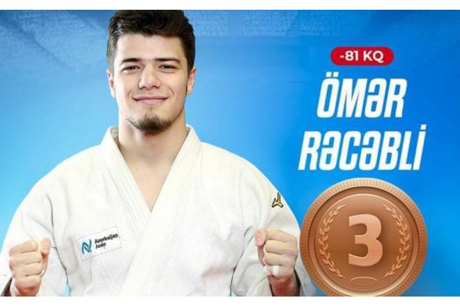 Azərbaycan cüdoçusu Avropa çempionatında bürünc medal qazanıb 