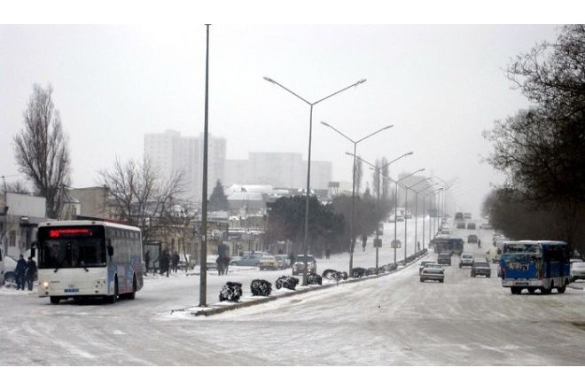 Bakıda bu tarixdə sulu qar yağacağı gözlənilir 