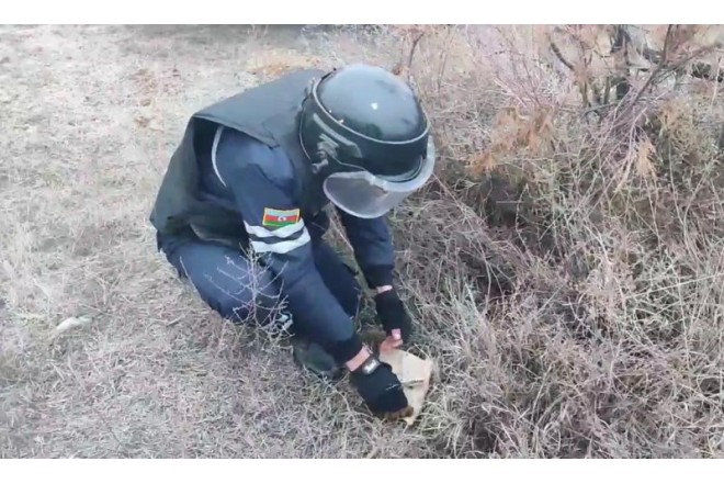 Naxçıvanda hərbi sursat aşkar edilib - FOTO