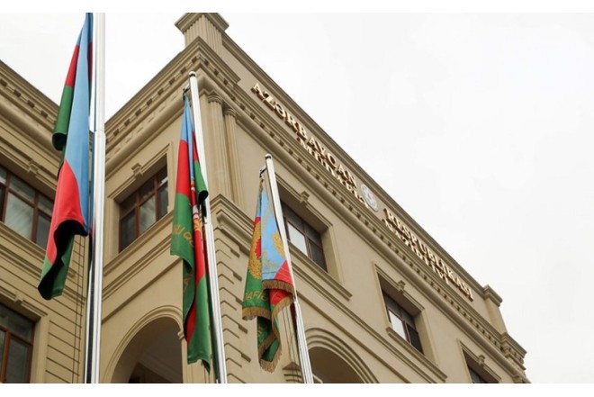 Müdafiə Nazirliyi MƏLUMAT YAYDI