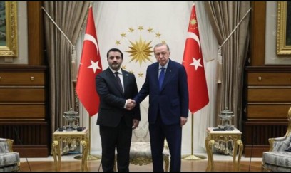 Ərdoğan Suriyanın XİN başçısı ilə görüşdü 