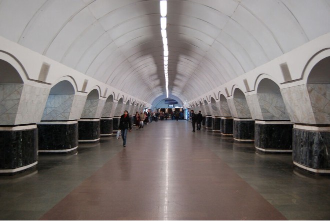 Kiyevdə güclü partlayışlar metroya ziyan vurub 