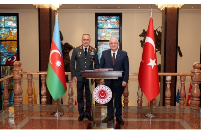 Yaşar Gülər Hikmət Mirzəyevi qəbul edib