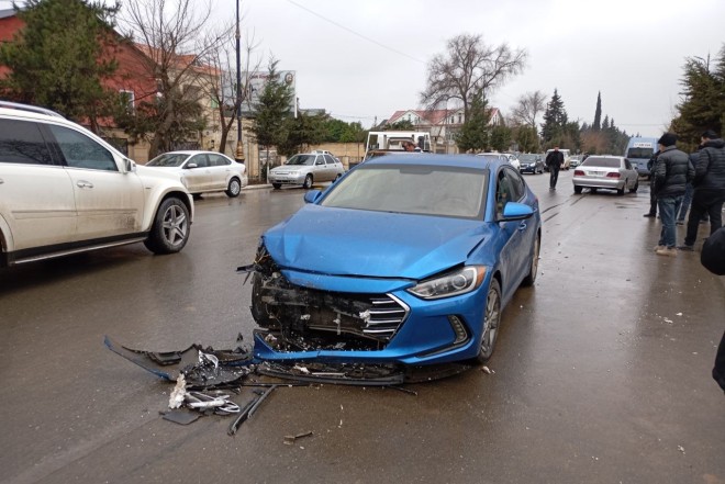 Cəlilabadda yol-nəqliyyat hadisəsi baş verib - FOTO