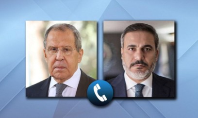 Fidan və Lavrov Suriyadakı vəziyyəti müzakirə ediblər 