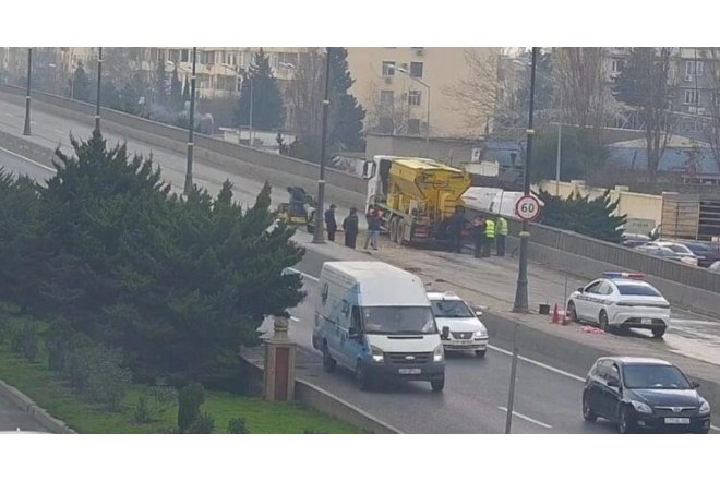 Bakının bu prospektlərində hərəkət dayandırıldı 
