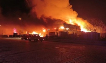 12 saatdır davam edən yanğının söndürülməsinə 60 briqada cəlb edilib