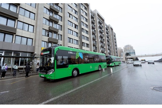 Avtobuslar adi qrafiklə fəaliyyətini davam etdirir