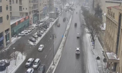 Hazırda Bakı yollarında vəziyyət necədir? - FOTO