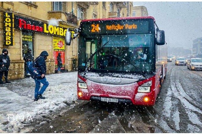 Avtobuslar saat 21:00-dək işləyəcək 