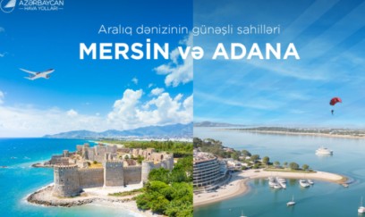 Bakıdan Adana və Mersinə uçuşlar başlayır 