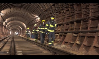 Bakı metrosunda şərti yanğın “söndürüldü”, təxliyə olunanlara “ilkin yardım göstərildi” - FOTOLAR