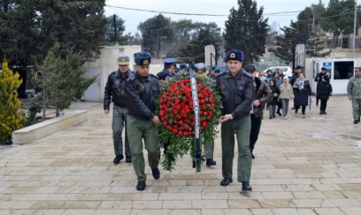 Şəhid hərbi pilot Famil Məmmədlinin xatirəsi yad edilib VİDEO