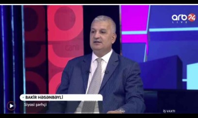 "Dünya yeni bir nizam astanasındadır"- Bəkir Həsənbəyli