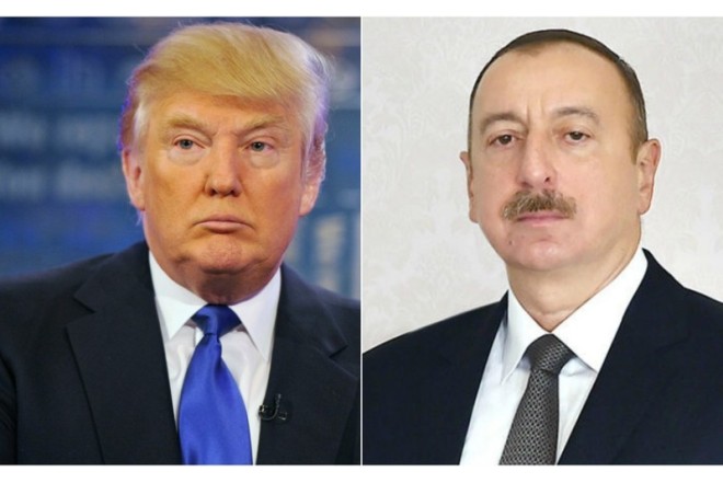 Donald Tramp İlham Əliyevi təbrik etdi