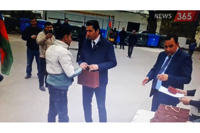 Ağdərənin Həsənriz kəndinə daha 20 ailə köçürüldü - FOTOLAR