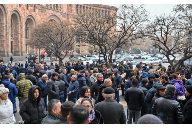 İrəvanda aksiya keçirilir