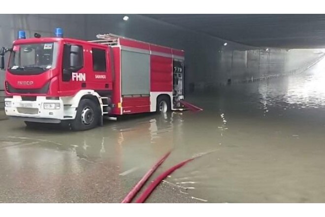 Tuneldən suyun çəkilməsi işləri yekunlaşdı - FHN