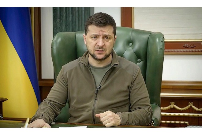 Zelenskidən Putinin atəşkəs qərarına münasibət 
