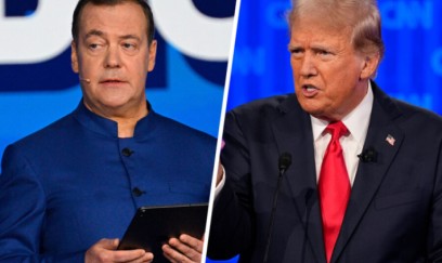 "Trampın fikri pafoslu cəfəngiyyatdır" - Medvedev