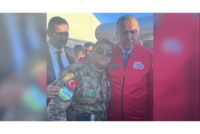 Qazimiz “TEKNOFEST”də Ərdoğanla görüşdü - FOTO
