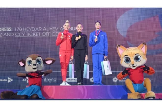 Gimnastımız Avropa Kubokunda bürünc medal qazandı - FOTO