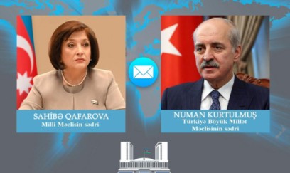 Sahibə Qafarova türkiyəli həmkarına başsağlığı verib 