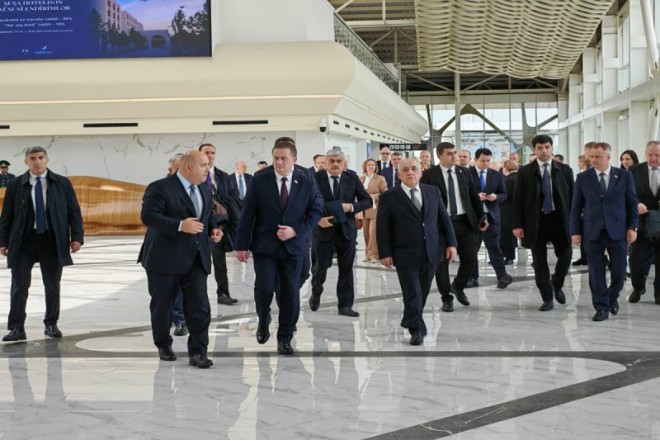 Belarusun Baş naziri Füzulidə - FOTOLAR