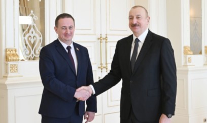 İlham Əliyev Belarusun Baş nazirini qəbul etdi - FOTOLAR