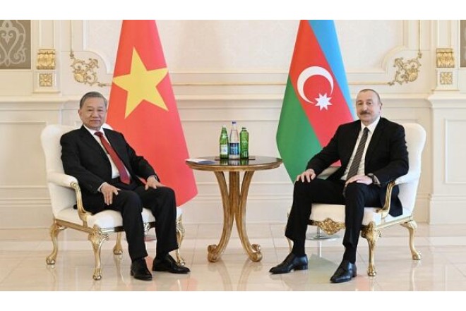 İlham Əliyev və To Lam birgə bəyanatla çıxış edirlər 