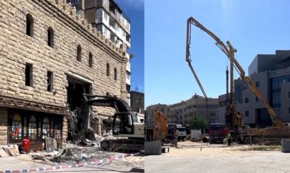 Bakıda məşhur restoran SÖKÜLÜR