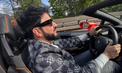 Xalq artisti “Lamborghini”ni 300-lə sürdü - VİDEO