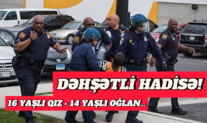 Skuterlə gəzən qıza atəş açıldı - ABŞ-da dəhşətli hadisə - VİDEO